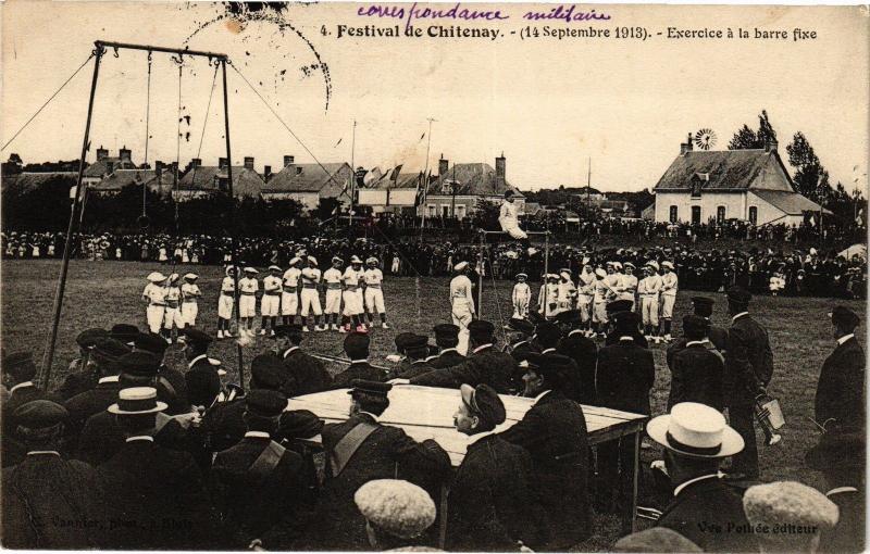 CPA Festival de Chitenay - Exercise a la barre fixe (193472)