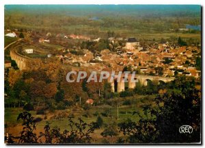 The Modern Postcard Sancerre Vineyard Region deemed Saint Satur (Cher) Viaduct