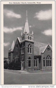 Texas Gainesville First Methodist Church