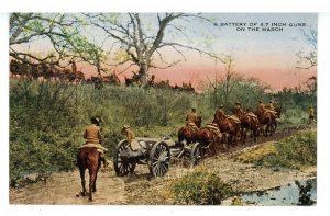 Military - Battery of 4.7 Inch Guns