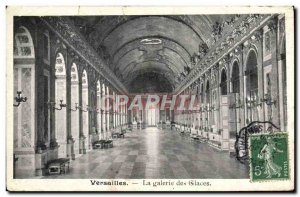 Old Postcard The Versailles Hall of Mirrors