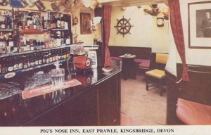 Pigs Nose Inn East Prawle Kingsbridge Devon Pub Postcard
