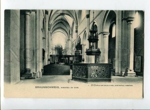 3133241 GERMANY BRAUNSCHWEIG Inneres in Dom Vintage postcard