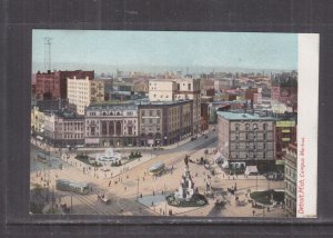 DETROIT, MICHIGAN, CAMPUS MARTIUS, TRAMS, c1910 ppc., unused.