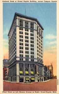 Michigan Grand Rapids National Bank Of Grand Rapids 1940 Curteich