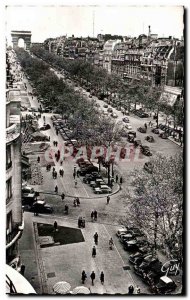 Old Postcard Paris And Its Wonders Avenue des Champs Elysees
