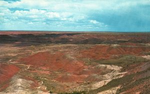 Postcard Painted Desert Vividly Colored Mesa Buttes & Ridges Northern Arizona AZ