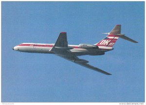 Airplane in Flight, Tupolev TU, 50-70´s