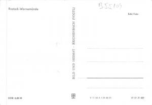 B55104 Rostock Warnemunde ship bateaux  germany