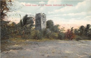 br106090 tower at old panama destroyed by morgan