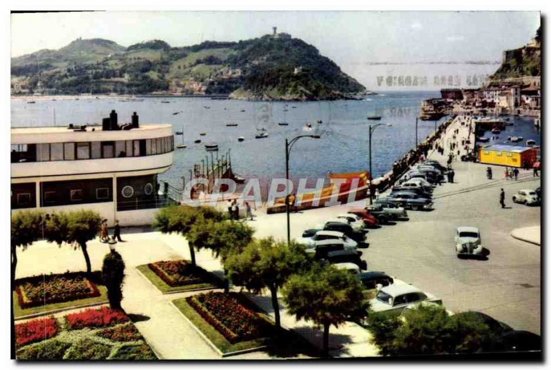 Postcard Modern San Sebastian Club Nautico Bahia Y