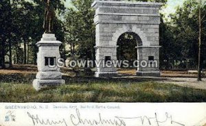 Davidson Arch in Greensboro, North Carolina