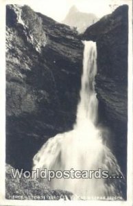 Real Photo Merok, Storseterfoss Bergen Norway Unused 