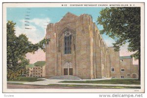 Centenary Methodist Church , WINSTON-SALEM , North Carolina , PU-1935