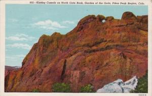 Colorado Kissing Camels On North Gate Rock Garden Of The Gods 1948