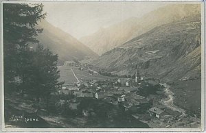 31791 AOSTA province vintage postcard - cogne-