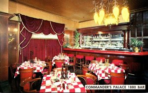 Louisiana New Orleans Commander's Palace 1880 Bar