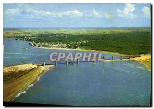 Modern Postcard Fromentine Noirmoutier Vendee Aerial View Goulet between From...