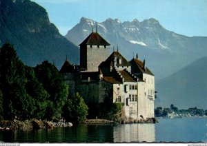Switzerland Lac Laman Chateau de Chillon