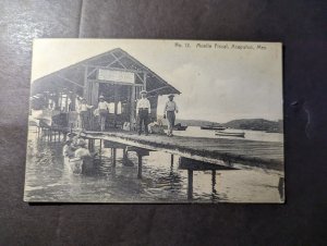 Mint Mexico PPC Postcard Commercial Fiscal Dock in Acapulco Mex