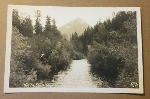 UNUSED RPPC  POSTCARD SOL DUC RIVER, WASHINGTON