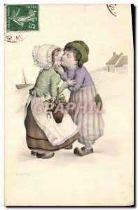 Old Postcard Fantasy Illustrator Child Folklore