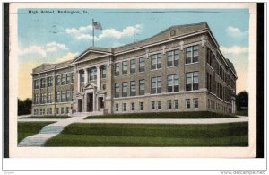 BURLINGTON, Iowa; High School, PU-1918