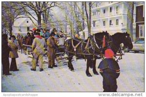 New York Chautauqua Sleigh Rides Are One Of The Various Activities Offered
