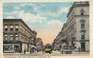 LOGANSPORT , Indiana , 1919 ; Fourth Street