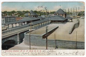 Brockton Station, N. Y. N. H. & H. R. R.