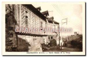 Old Postcard Chateaudun Old House Of The Virgin