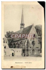 Postcard Old Maintenon Old Church