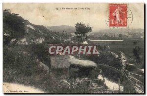 Old Postcard A shabby cellars d & # 39Ezy