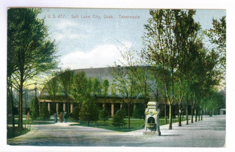 Salt Lake City, Utah, Tabernacle unused PPC printed in Germany