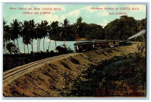 Costa Rica Postcard Northern Railway of Costa Rica Near Limon c1910 Antique