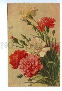 495382 Asters by C. KLEIN vintage Russian Kopeyka Petrograd postcard