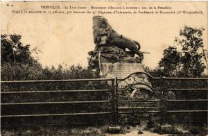 CPA AK VIONVILLE - Le Lion Saxon - Monument allemand a Env. 1 km de (454375)