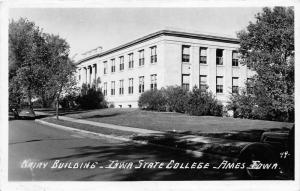 Ames Iowa~Iowa State College-University~Dairy Building~1940s RPPC Postcard