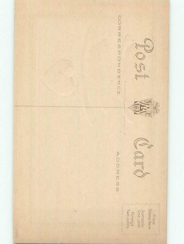 Divided-Back VALENTINE DAY SCENE Great Postcard W7754