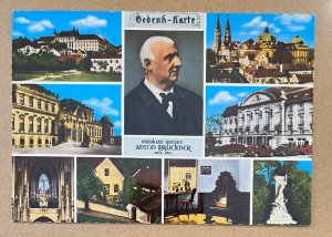 UNUSED POSTCARD - ANTON BRUCKNER COMPOSER, 1824-1896, AUSTRIA