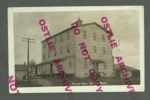 Buffalo MINNESOTA RPPC c1910 ROLLER MILLS Flour Grist Mill nr Rockford Montrose