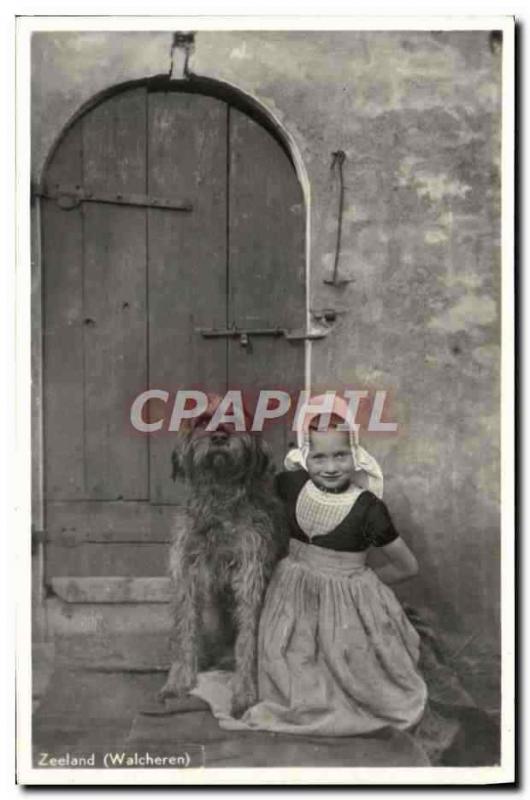  ANSICHTSKARTEN Zeeland walcheren Kind-Chien-Folklore