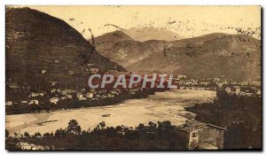 Old Postcard Digne Les Bains De Quartier Sebe Au Fond The Blayeul