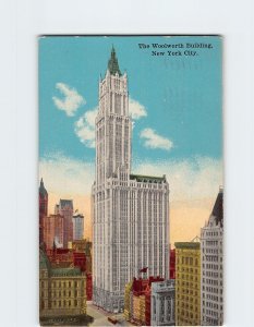 Postcard The Woolworth Building, New York City, New York