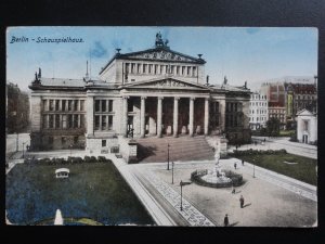 Germany: BERLIN Schauspielhaus - Old Postcard