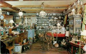 OK, Oklahoma City, Surrey House, Interior, Antiques, Dexter Press No. 11220-B