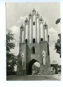 495558 East Germany GDR Neubrandenburg New gate Old photo postcard