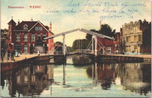 Netherlands Binnenveer Weesp Vintage Postcard 09.07