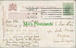 Genealogy Postcard - Trevithan / Price - Draper, New Tredegar, Wales  RF7383