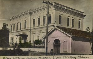 brazil, SÃO JOÃO DEL-REI Minas Gerais, Colégio Nossa Senhora das Dores 1905 RPPC